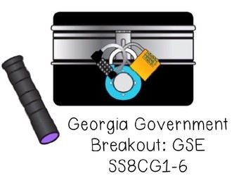 Preview of Georgia Government Digital Breakout (GSE SS8CG1-6)