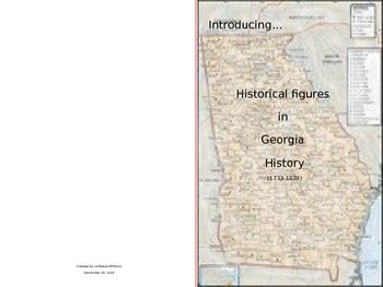 Preview of Georgia Historical Figures (1733-1828)