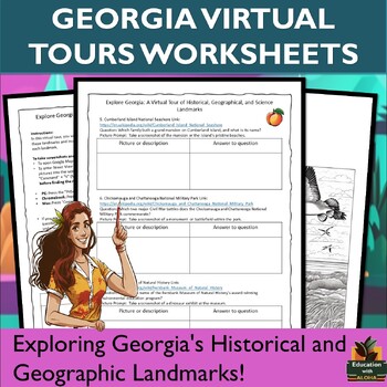Preview of Georgia Historical Landmarks Virtual tour using Google Maps, and more!