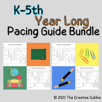 Preview of Georgia K-5 Year Long Pacing Guides