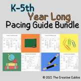 Georgia K-5 Year Long Pacing Guides