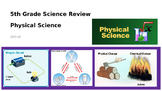 Georgia Milestones GMAS 5th Grade Science Review Physical Science