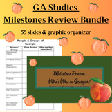 Georgia Milestone Review Bundle: People and Groups PPT & G