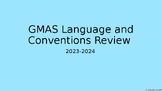Georgia Milestones 3rd grade Language and Conventions PPT