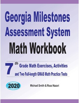 Preview of 7th Grade Georgia Milestones Math Workbook