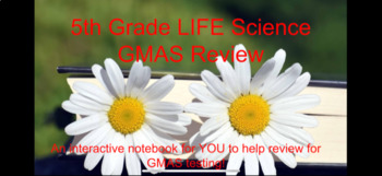 Preview of Georgia Milestones Life Science Google Classroom review 5th grade
