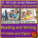 6th 7th 8th Grade Georgia Milestones Practice Tests and Ga