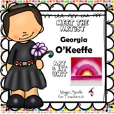Georgia O'Keeffe Activities - Famous Artist Biography Art Unit