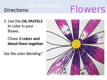 Georgia O&#039;Keeffe Flower Art Lesson by martinaGOULARTstudio | TpT