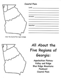 Georgia Regions FlipBook Template
