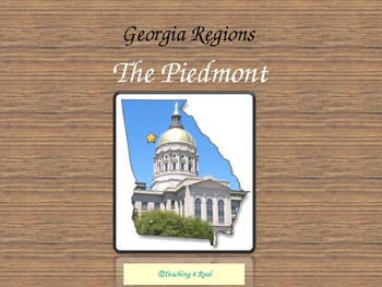 Preview of Georgia Regions: Piedmont Region