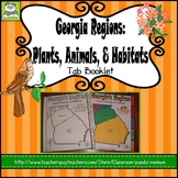 Georgia Regions: Plants, Animals, and Habitats Tab Booklet