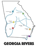 Georgia Rivers Worksheets & Teaching Resources | TpT