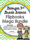 Georgia Science 3rd Grade Flipbooks BUNDLE (Interactive No