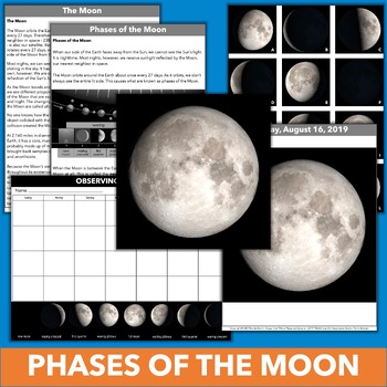 Georgia Science S4E2 Activities: Earth, Moon, and Sun by Brenda Kovich