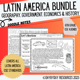 Georgia Sixth Grade Social Studies: Latin America Bundle (