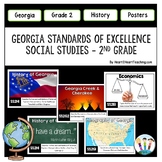 Georgia Standards of Excellence 2nd Grade Social Studies Posters