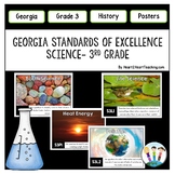 Georgia Standards of Excellence 3rd Grade Science Posters