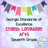 Georgia Standards of Excellence Posters Seventh Grade Engl