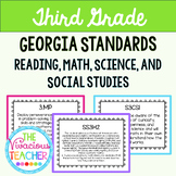 Georgia Standards of Excellence Posters Third Grade Readin