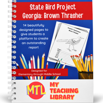 Preview of Georgia State Bird Project: Brown Thrasher