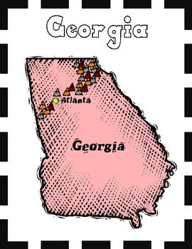 Georgia State Symbols and Research Packet by My Teaching Spirit | TpT