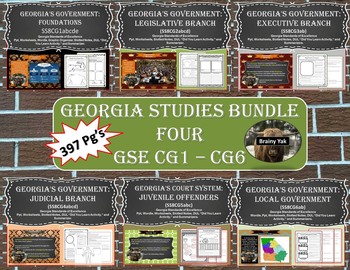 Preview of Georgia Studies: Bundle 4 (Government)