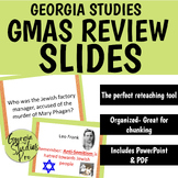 Georgia Studies GMAS Review Slides 8th Grade Georgia Miles
