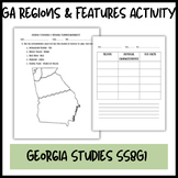 Georgia's Regions & Physical Features Activity