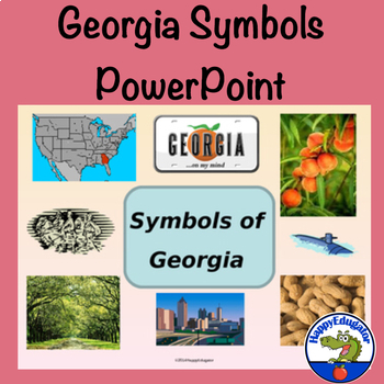 Preview of Georgia Symbols PowerPoint