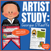 Georgia Totto O'Keeffe - Famous Artists Fact File and Biog