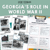 Georgia in World War II GSE SS8H9 Digital or Print Gallery Walk