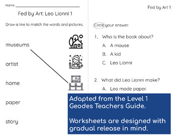 Fed by Art The Work of Leo Lionni