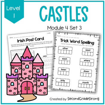 Preview of Geos Level 1- Castles Module 4 Set 3