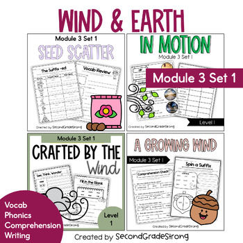 Preview of Geos Level 1 Wind & Earth- Module 3 Set 1 BUNDLE
