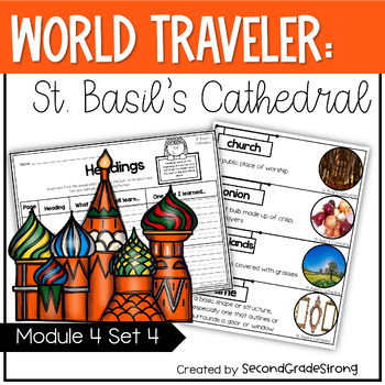 Preview of Geos Level 1- World Traveler: St. Basil's Cathedral Module 4 Set 4