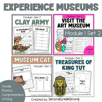 Preview of Geos Level K Experience Museums - Module 1 Set 2 BUNDLE