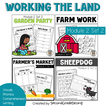 Geos Level K Working the Land - Module 2 Set 2 BUNDLE by Second Grade ...