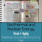 Geothermal and Nuclear Energy Reading Comprehension Intera