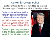 Gerald Ford/Jimmy Carter Lesson Plan: Notes, Slotted Notes