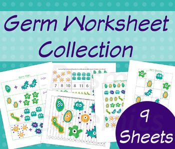 Preview of Germ Worksheets