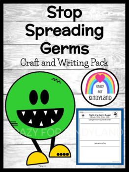 Preview of Germ and Soap Craft Activity - Disease Prevention - Back to School
