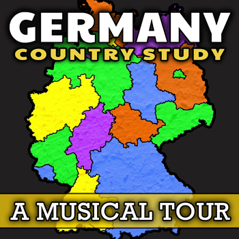 Preview of Germany: Country Study (Musical Edition) ✦ Germany Geography Song With Map