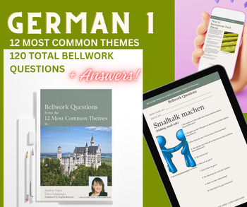 Preview of German 1: 120 Most Common Bellwork Questions