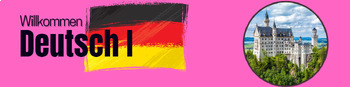 Preview of German 1 Google Classroom Banner