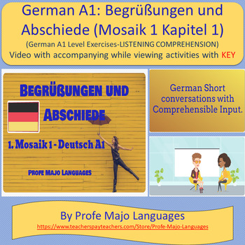 Preview of German 1: Greetings and Good-byes Listening Comprehension Video Activities