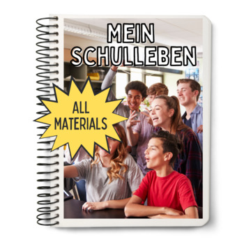 Preview of German 1: Mein Schulleben - Zero Prep Bundle