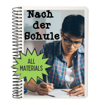 Preview of German 1: Nach der Schule - Zero Prep Bundle