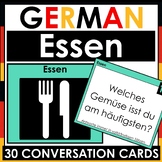 German - 30 Speaking / Conversation Cards - ESSEN