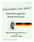 German A1 - Vocabulary Writing Exercise Booklet